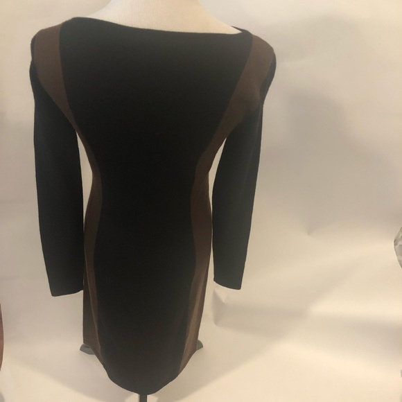 Lauren Ralph Lauren black brown dress size xs - Picture 2 of 4